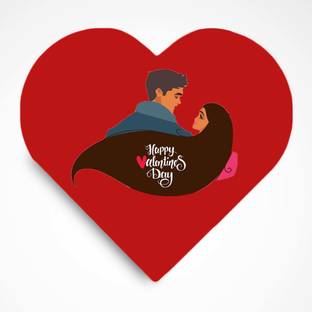 DI-KRAFT Couple photo happy valentine day print valentine day gift diary A6 Diary unruled 150 Pages