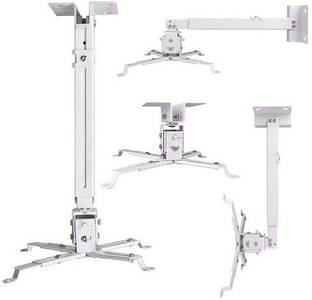 techut 1ft to 2ft Wall Mount/ Ceiling Mount (Iron) Projector Stand