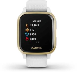 GARMIN Venu Sq, Smartwatch, Advanced Sleep Monitoring, Upto 6 Days of Battery, SPO2 Smartwatch