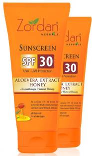ZORDAN Sunscreen - SPF 30 PA++++ SUNSCREEN SPF-30 (60GMS*2)