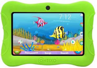 Contixo Kids Android 10 2 GB RAM 32 GB ROM 7 inch with Wi-Fi Only Quad Core Processor Tablet (Green)