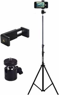 WON Brand Tripod Stand for Online Classes Mobile Phone, Camera Studio Bridal Make Over Online Video Calling Conference & Tutorials Tripod Kit