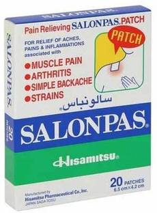 Salonpas Pain Relieving Patch Plaster & Patch Plaster & Patch