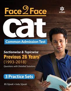 Face to Face Cat 25 Years Sectionwise & Topicwise Solved Paper