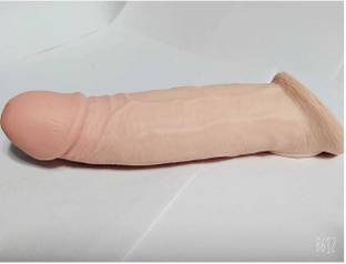 Duramax Penis Sleeve Extender Enlargement 8 inch total lenth 2 inch Extendar Delay Ejaculation Condom silicone for men Reusable Condom