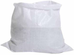 RAJCHEIF Empty HDPE Bag, Bora, BORI | KTTA for Packing of Products, Set of 10 Pieces (White, 30*33) Grow Bag