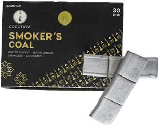 cocosmok Smokers coal 3x burning time Hookah Charcoals