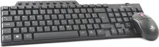 ZEBRONICS JUDWAA 555 Combo Mouse and Wired USB Standard Laptop Keyboard Compatible with Desktop, Laptop, Mac stand support,multimedia_keys,Judwaa 555