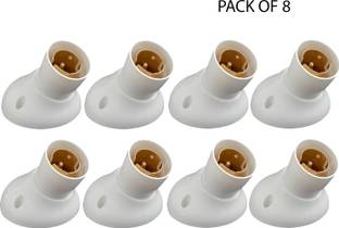 JELECTRICALS Bulb Holder Delux Angle Plastic Light Socket