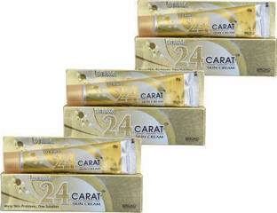 Derma 24 Carat Skin Cream, Many Skin Problems, One Solution (Pack Of 3)