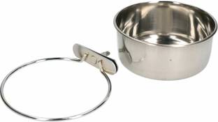 THE DDS STORE Round Steel Pet Bowl