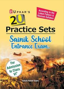Upkar 20 Practice Sets Sainik School Entrance Exam For Class 6