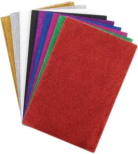Excel Glitter Multicolor Foam Sheets paper A4