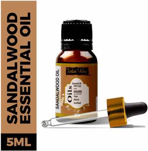 Indus Valley 100% Natural & Organic, Sandalwood (Chandan) Essential Oil for Skin, Hair Care