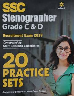 20 Practice Sets Ssc Stenographer (Grade 'C' & 'D') 2019