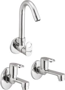 Prestige SmartBuy Prime Sink Cock With Conection Pipe Bib Cock Long Body Set Faucet Set