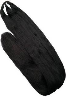 Appravo High quality Looks like real beautiful artificial hair choti  Extension  Volumizer Black Hair Extension