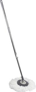 POLYSET Mop Accessory Kit. (Steel Rod + Micro Fibber Refill Holder + 1 Micro Fibber Refill), Wet & Dry Mop