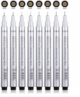 izone NEEDLE DRAWING PEN (PACK OF 8) Multi-function Pen