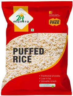 24 Mantra Natural Puffed Rice/Murmura/Ubbina Annam Puffed Rice (Parboiled)