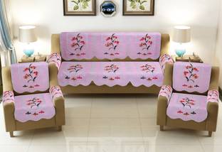 croox Cotton Floral 2 Seater Sofa Cover