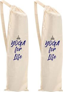 NETTIE yoga mat cotton carry bag - Big Size