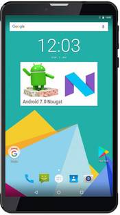 Datamini T74G 4G Calling Tablet IPS 1 GB RAM 8 GB ROM 7 inch with 4G Tablet (Black)