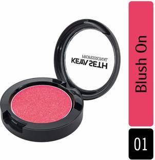 KEYA SETH AROMATHERAPY Professional Makeup Blush On, Pink Natural Highlighter & Blusher, Enriched with Jojoba oil & Vitamin E Long Lasting Flushed Look,(Shade 01) 5.2gm