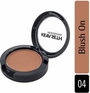 KEYA SETH AROMATHERAPY Professional Makeup Blush On, Woody Brown Natural Highlighter & Blusher, Enriched with & Vitamin E Long Lasting Flushed Look,(Shade 04) 5.2gm