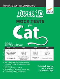 Super 10 Mock Tests for CAT