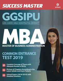 Success Master - Ggsipu MBA Commom Entrance Test 2019