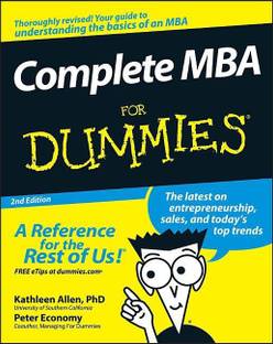 Complete MBA For Dummies
