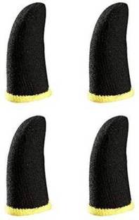 OWO Pubg Anti-Slip Thumb Yellow Finger Sleeve- 4 Pcs Finger Sleeve