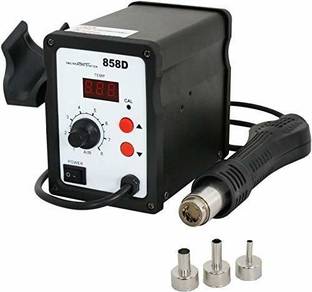 Ransh 858D SMD Digital Rework Station De-Sholdering PCB/Mobile/IC 650 W Temperature Controlled (Conical Tip) 650 W Temperature Controlled