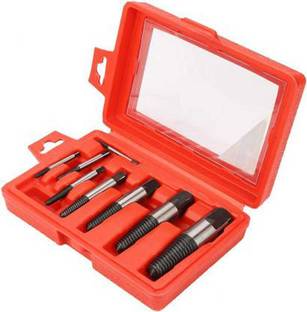 A&S TOOLSHOP 8pcs Stud Remover Set Screw Extractor Broken Damaged Bolt Extractor Screwdriver Bit Set