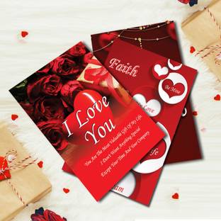 ME&YOU Beautiful Love Card Gift for Girlfriend, wife, Lover, Boyfriend, Husband for Valentine Day, Birthday, Anniversary and Special Occasion Greeting Card