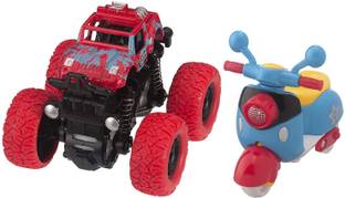 K A Enterprises Combo Set - Monster Truck, Scooter – Toys