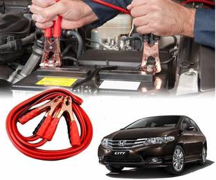 RideDeck XVI - AS - 59 - Black & Red 500A Copper Wire Auto Battery Line Emergency Cable Line Cable Clip Car Electronics Jump Starter 6.3 ft Battery Jumper Cable