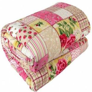 SECREATIONS Floral Single AC Blanket for  AC Room
