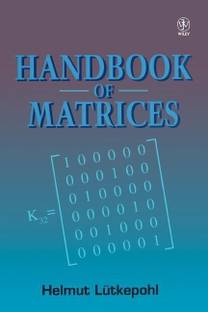 Handbook of Matrices