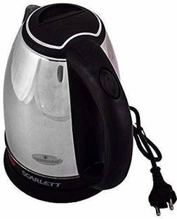 Maitri Enterprises Fast Boiling Tea Kettle Cordless, Stainless Steel Finish Hot Water Kettle 2 Cups Coffee Maker