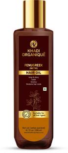 khadi ORGANIQUE Fenugreek (Methi)  Hair Oil