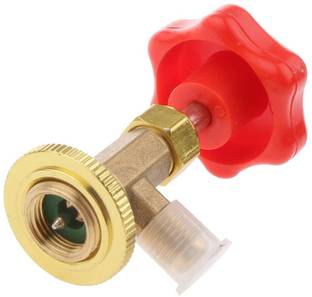 JAGDISH Can Valve Compatible with R134 and R22 Refrigerant can Valve Bottle Open Gate Valves
