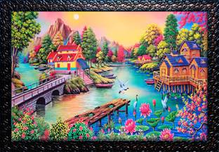 JOISTA Wood Wall Photo Frame