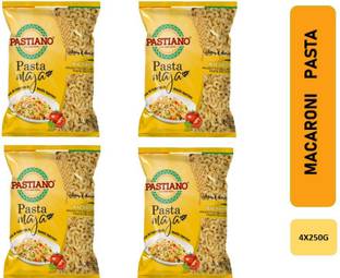PASTIANO Macaroni- 250gX4 Elbow Macaroni Pasta
