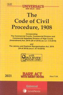 The Code Of Civil Procedure, 1908 - BareAct