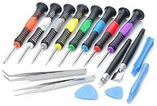 Afflatus Screwdriver Tools Kit Set 16 in 1 Precision Screw Driver for Mobile Laptop Electronic Repair Pry Tools Opening Kit for Smartphones Tablets Camera Watches Compatible Repairing professional Screwdriver Set, Multi-Function Repair Tool Kit Screwdriver Bit Set for , Computer, PC, Watch, Glasses, Electronics, Mini DIY Precision Screwdriver Set Precision Screwdriver Set