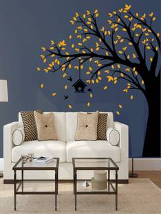 ALLURE 92 cm BIRD HOUSE Self Adhesive Sticker
