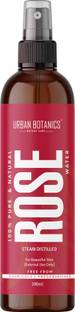 UrbanBotanics Pure & Natural Steam Distilled Rose Water / Skin Toner Men & Women