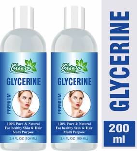 Cesaro Organics 100% Pure (Glycerine) for Beauty and Face, Hair & Skin Care Face Wash